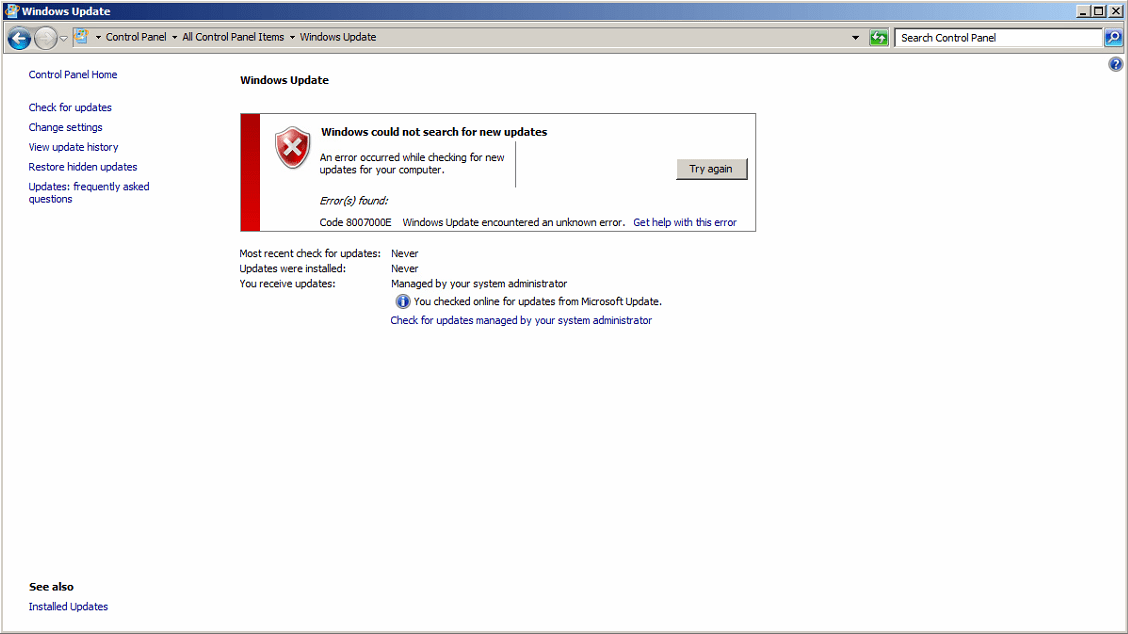 Windows Update Fixit >> Solved Windows Update Error 8007000e Windows Update Fixit >> Solved Windows Update Error 8007000e